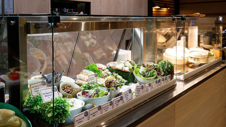 Cossiga Linear Series cabinets are designed to support high-turnover service, ensuring efficient operations while showcasing great looking food