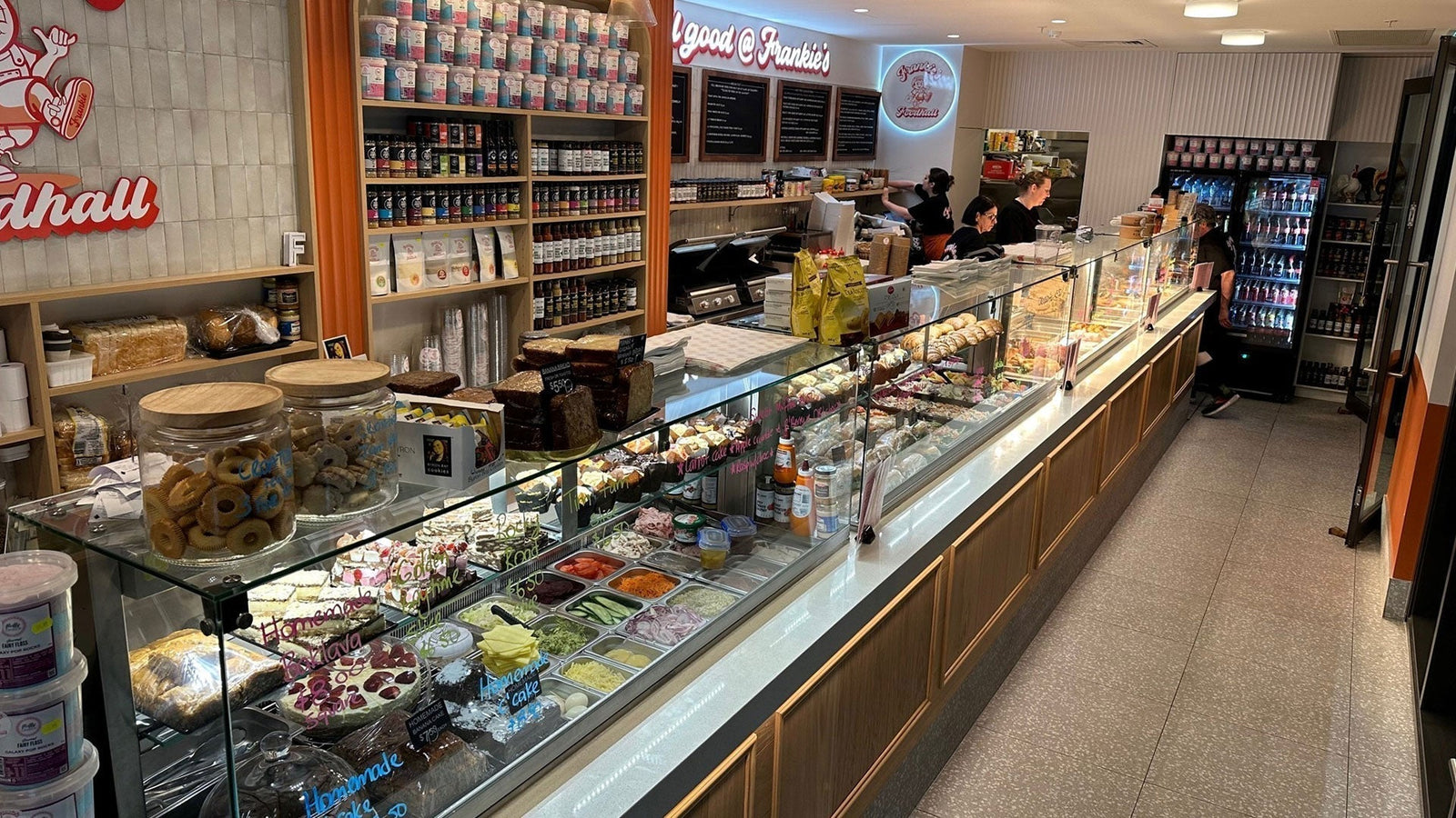Cossiga LINEAR LS range is well represented at Frankie's Food Hall.